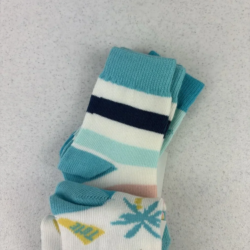 Polarn O. Pyret Summer Socks 3-Pack NWT 9-12M
